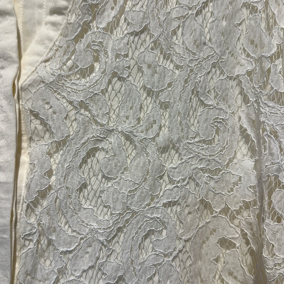Chicos size 3 silk and Lace blouse - Picture 3 of 5